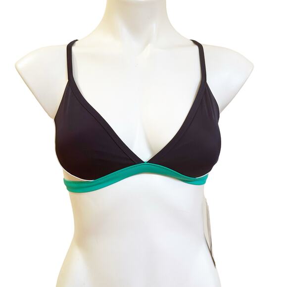 NEW Athleta Freestyle Color Block Bikini Top sz XS - Picture 1 of 6